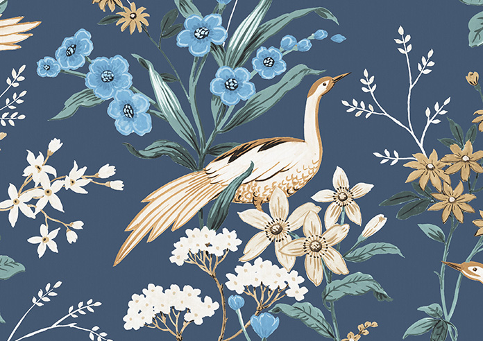Jade, Vintage Blue - Roller Blind - Image 6